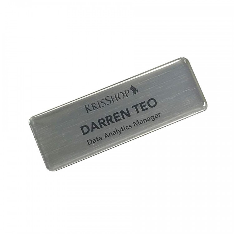 Standard Name Badge Name Badges for Doctor Nurse Teacher Singapore